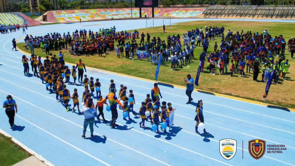 Desfile Torneo Asociación de Fútbol del Estado Sucre