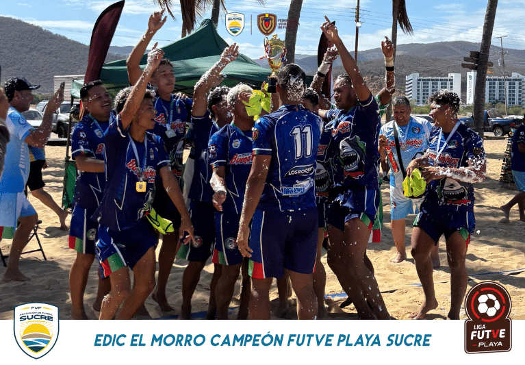 EDIC El Morro Campeón FUTVE Playa 2026 AFES Sucre