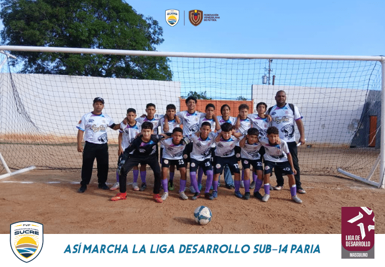Liga Desarrollo Sub-14 Eje Paria: Tabla y Próximos Partidos AFES