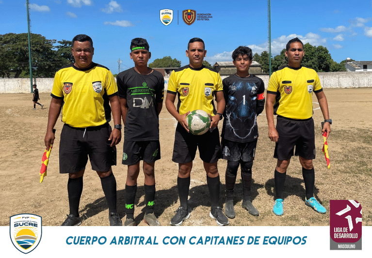 Cuerpo Arbitral del Encuentro con Capitanes de Equipos
