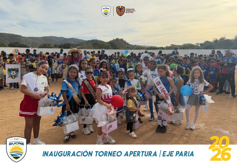 Inauguración Torneo Apertura AFES 2026 en Eje Paria
