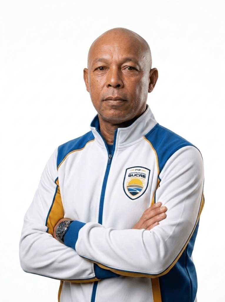 Antonio Rafael Cedeño CuerpoTécnico Selección d eFútbol AFES Sucre