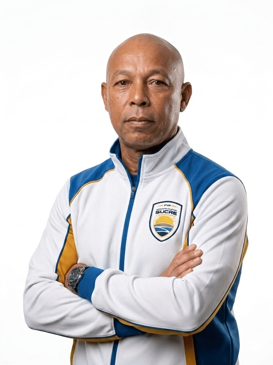 Antonio Rafael Cedeño CuerpoTécnico Selección d eFútbol AFES Sucre